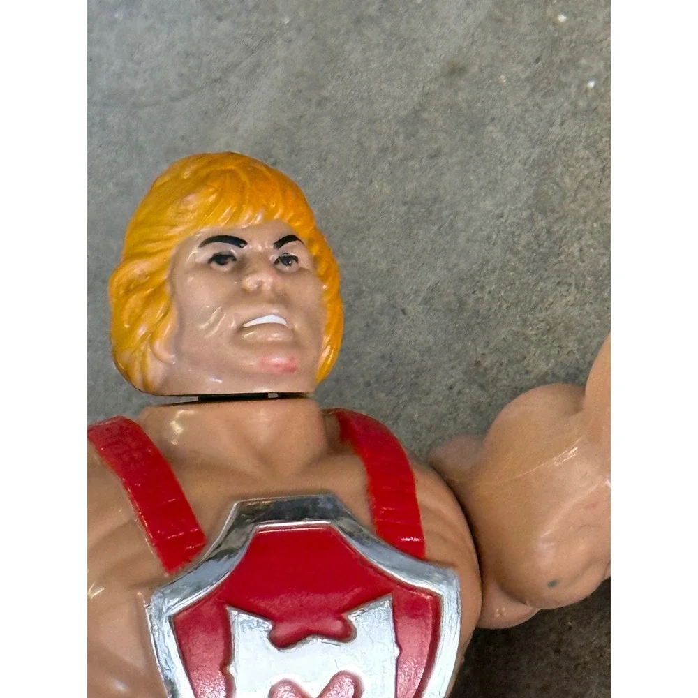 Vintage 1984 Mattel MOTU Thunder Punch He-Man Action Figure Taiwan 80s Toy